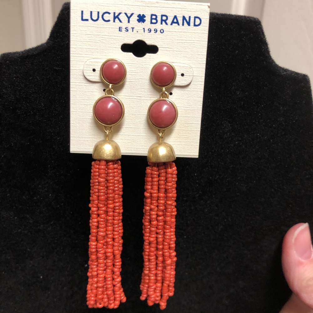 Lucky Brand Beaded Earrings